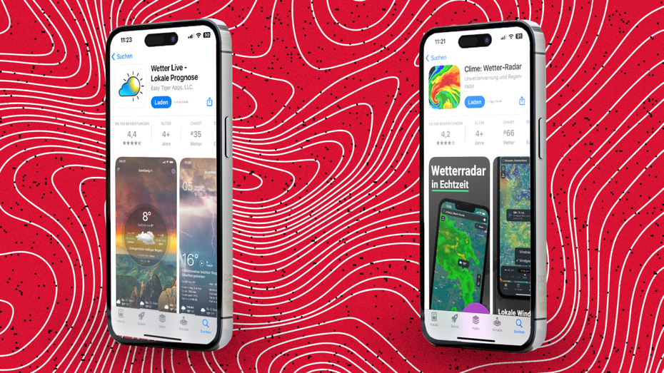 Wetter-Apps als Datenschutzrisiko: Diese Exemplare haben zu viele Tracker an Bord