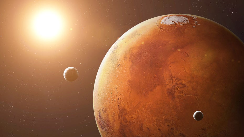 So sieht eine Sonnenfinsternis auf dem Mars aus