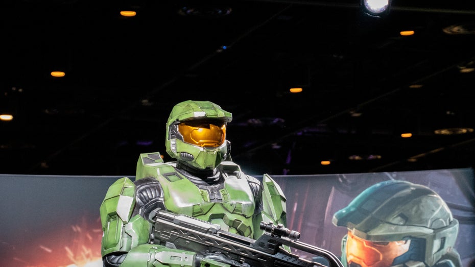 Sieht dank Mod nach 20 Jahren noch besser aus, als früher: Halo-Protagonist Master Chief. (Foto: Joseph Creamer/Shutterstock) Halo 2 in HD: Modder lässt das Original-Xbox-Spiel in 720p erstrahlen
