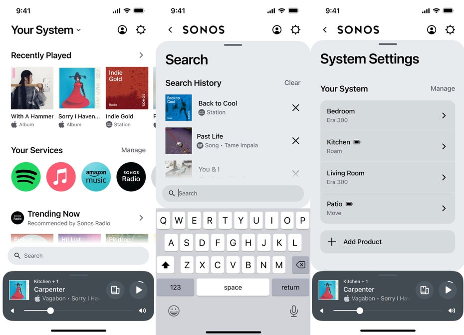 Dies ist die neue Sonos-App für iOS und Android