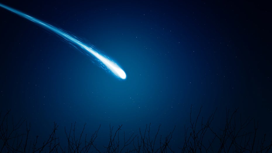 Spektakuläres Video: Wettersatellit nimmt Meteor beim Verglühen auf