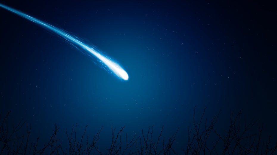 Spektakuläres Video: Wettersatellit nimmt Meteor beim Verglühen auf Spektakuläres Video: Wettersatellit nimmt Meteor beim Verglühen auf