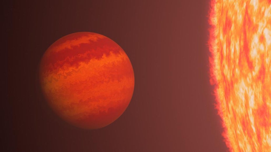 Phönix Exoplanet Roter Riese