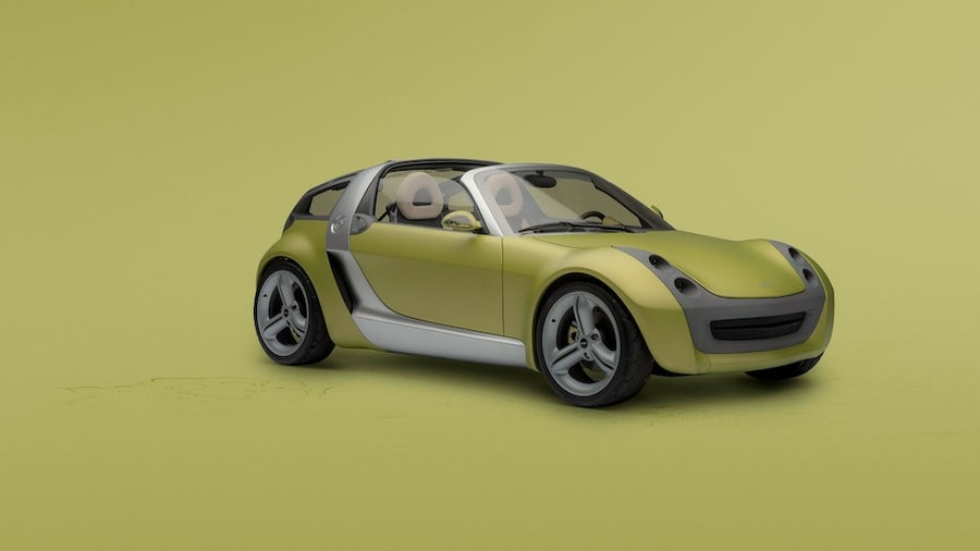 Zweisitzer, Sportflitzer: Kommt der Smart Roadster als Elektroauto zurück?