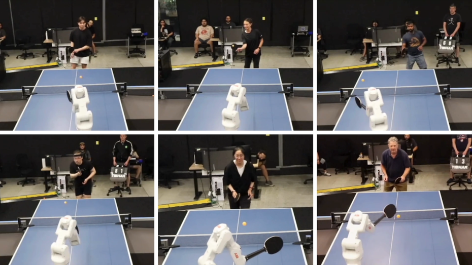 Wie Google DeepMind einen Roboterarm zum Amateur-Tischtennis-Spieler macht