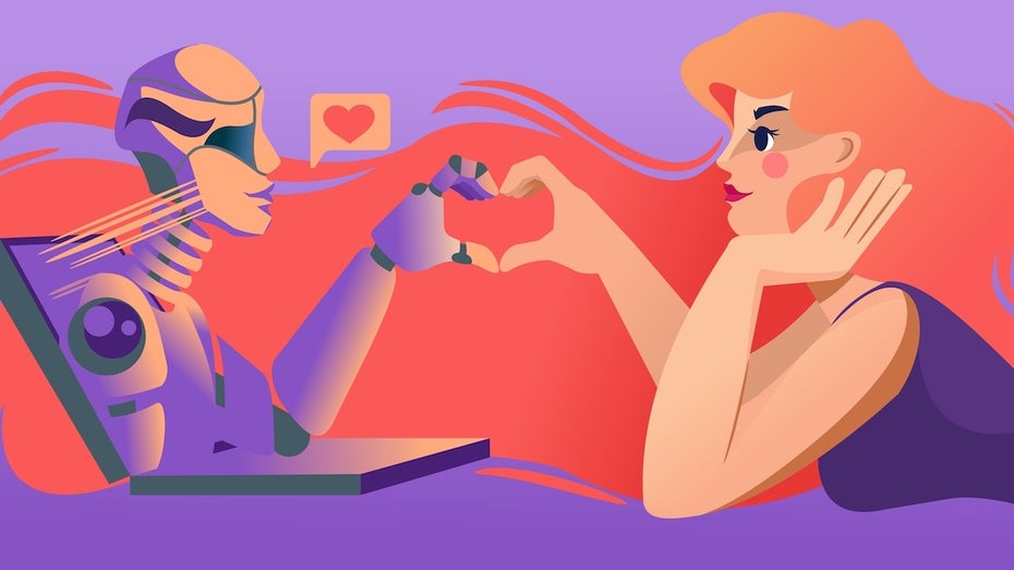 Heirat mit einem KI-Chatbot? Warum diese Startup-Chefin das für eine gute Idee hält Heirat mit einem KI-Chatbot? Warum diese Startup-Chefin das für eine gute Idee hält