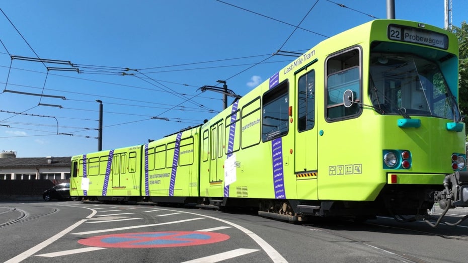 Bye-bye Stau: Amazon nutzt Frankfurter Straßenbahnen für Paketzustellung