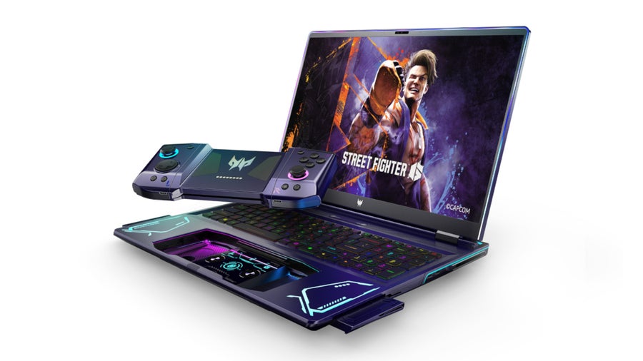 Zocken ohne Zubehör: Acer zeigt ungewöhnliches Gaming-Notebook