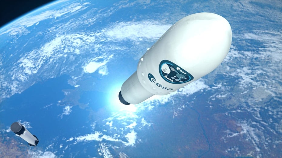 Hera-Sonde der Esa. (Bild: Esa) Hera-Sonde der Esa