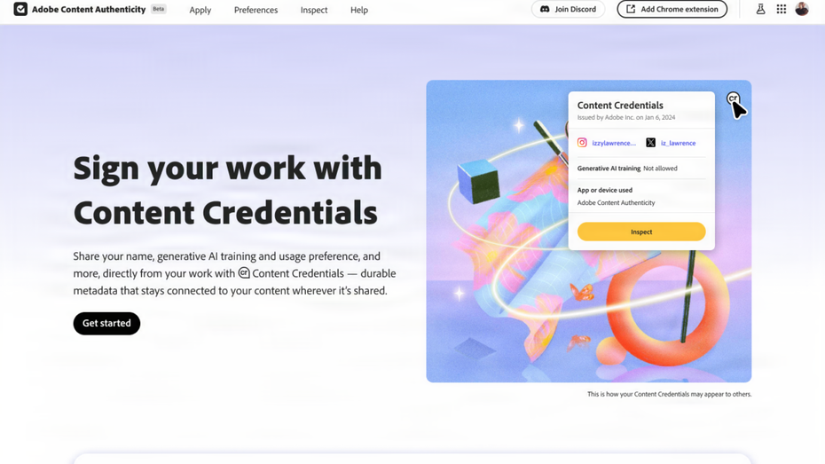 Adobe: Dieses neue Tool soll eure digitalen Medienwerke vor KI schützen Adobe: Dieses neue Tool soll eure digitalen Medienwerke vor KI schützen