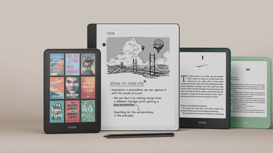 Neue E-Book-Reader im Anmarsch: Amazon bringt ersten Kindle mit Farb-Display