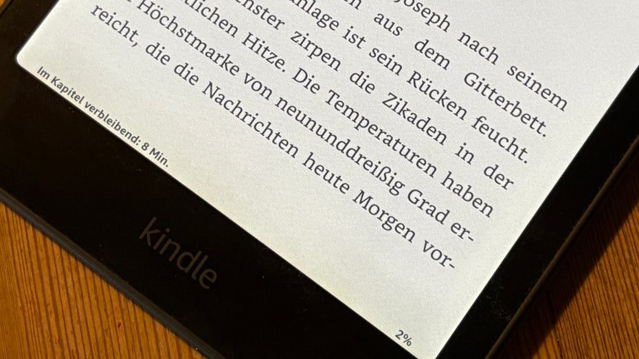 Kindle Colorsoft in der Nahaufnahme