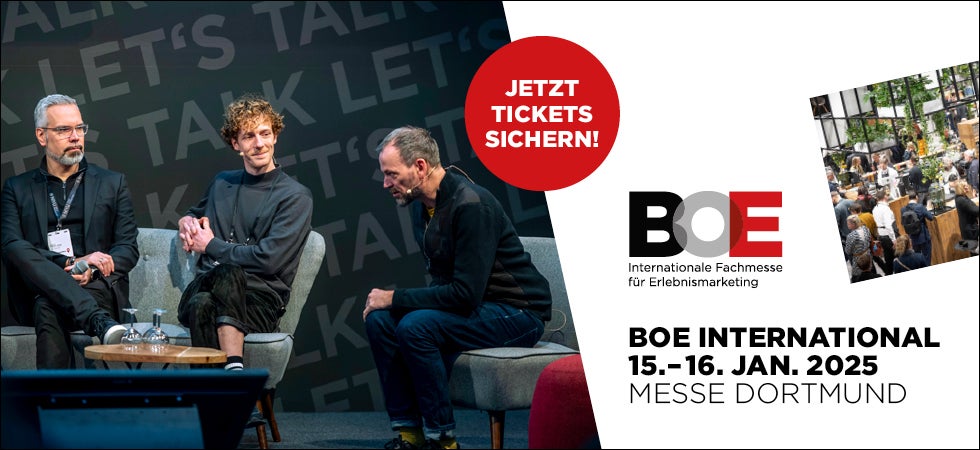 BOE INTERNATIONAL 2025: Die Leitmesse für Trends und Technologien der Eventbranche