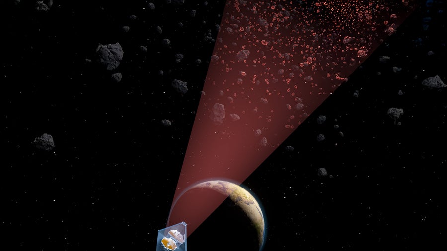 Blick ins All: Wie das James-Webb-Teleskop die kleinsten Asteroiden aufspürt
