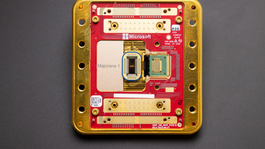 Quantencomputer-Chip Majorana 1: Mit diesem Ansatz will Microsoft Google und IBM überholen