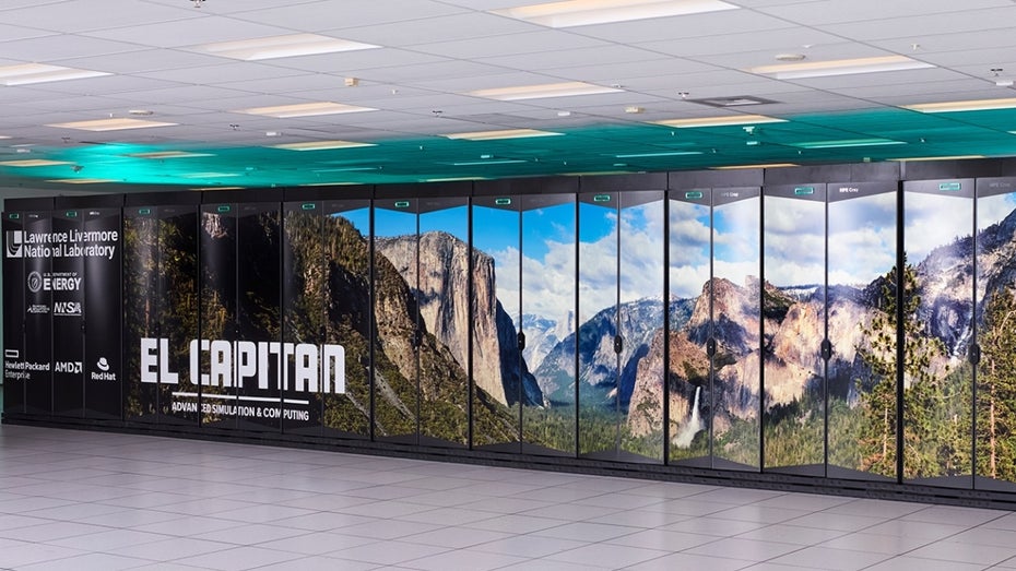 El Capitan: Schnellster Supercomputer der Welt. (Foto: Lawrence Livermore National Laboratory) Supercomputer El Capitan