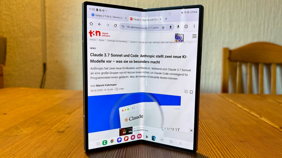 Das Samsung Galaxy Z Fold 6 im Test: Kann es wirklich drei Geräte in einem ersetzen? Das Samsung Galaxy Z Fold 6 im Test: Kann es wirklich drei Geräte in einem ersetzen?