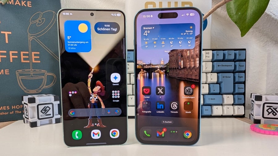 Galaxy S25 und iPhone 16 im Test: Warum Samsung die bessere Wahl ist