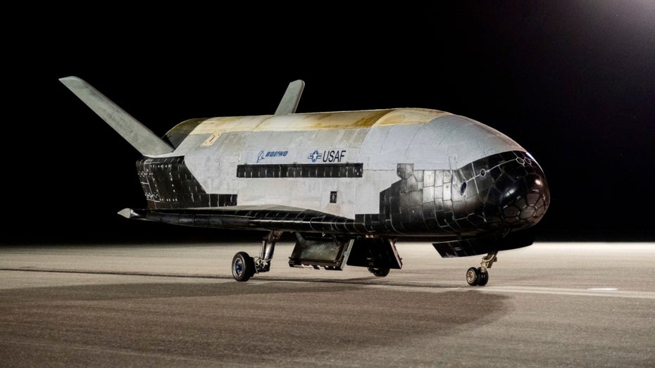 X-37B: Space Force veröffentlicht erstes Foto des geheimen Boeing-Weltraumgleiters X-37B: Space Force veröffentlicht erstes Foto des geheimen Boeing-Weltraumgleiters
