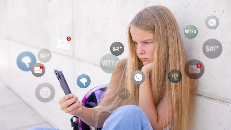 Cybermobbing: Laut einer Studie sind 16 Prozent der Jugendlichen betroffen