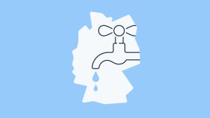 Statistik der Woche: Wie viel Wasser verbrauchen Privathaushalte in Deutschland?