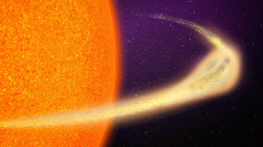 Täglich ein Mount Everest weniger: Exoplanet verliert in rasanter Geschwindigkeit an Masse