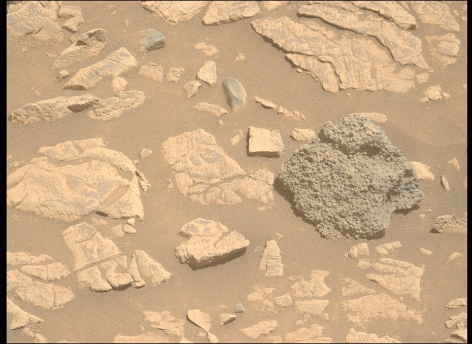 Mars Perseverance Stein