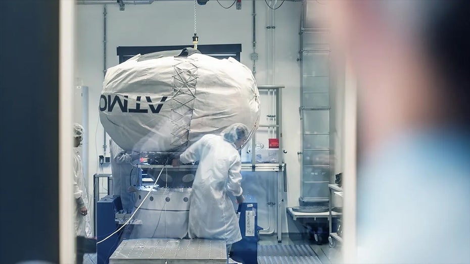 Deutsches Raumfahrt-Startup setzt auf besonderen Hitzeschild. (Bild: Atmos) Atmos Kapsel Hitzeschild