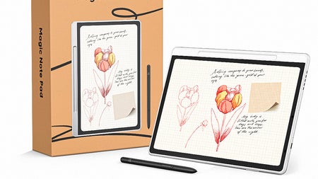 Ein Tablet für Skizzen und Notizen: Wie schlägt sich das Magic Note Pad?