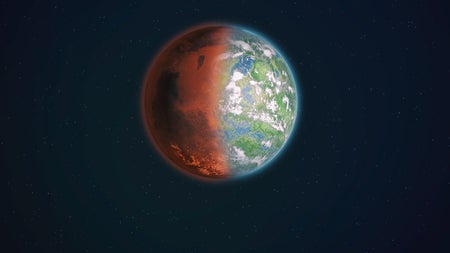 Von Science-Fiction zur Realität: Forscher wollen den Mars umgestalten