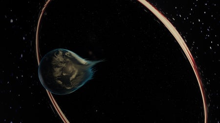 Fressrausch im All: Dieses supermassive schwarzes Loch frisst 104 Erden pro Jahr